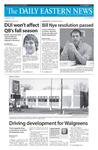 Daily Eastern News: January 24, 2008 by Eastern Illinois University