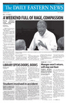 Daily Eastern News: January 28, 2008 by Eastern Illinois University