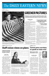 Daily Eastern News: November 11, 2008 by Eastern Illinois University