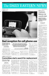 Daily Eastern News: October 29, 2008 by Eastern Illinois University