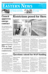 Daily Eastern News: November 04, 2009 by Eastern Illinois University