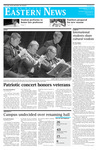 Daily Eastern News: November 12, 2010 by Eastern Illinois University