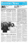 Daily Eastern News: January 13, 2012 by Eastern Illinois University