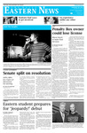 Daily Eastern News: January 26, 2012 by Eastern Illinois University