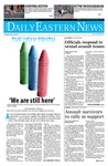 Daily Eastern News: April 18, 2013 by Eastern Illinois University