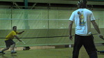 Students Playing Badminton in Student Recreation Center by Daily Eastern News