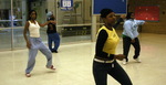 Students Dance in Student Recreation Center by Daily Eastern News