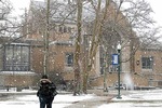 Walking in the Snow by Daily Eastern News