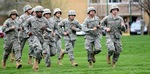 ROTC Cadets Running by Danny Damiani and Zachary White