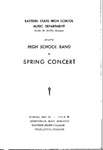 High School Band in Spring Concert