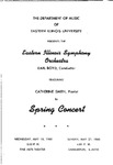 Eastern Illinois Symphony Orchestra, Spring 1959 by Earl Boyd