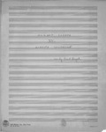 Sonata XI Music Score by Earl Boyd