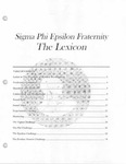The Lexicon by Sigma Phi Epsilon