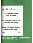 Eastern Alumnus Vol. 21 No. 4 (March 1968)