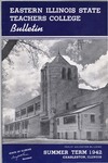 Bulletin 157 - Summer Term 1942 by Eastern Illinois University