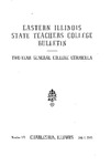 Bulletin 171 - Two Year College Curricula by Eastern Illinois University