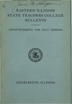 Bulletin 175 - Announcements for the 1946-1947 Sessions by Eastern Illinois University