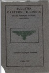 Bulletin 19 - A Catalogue for the Eighth Year (1906-1907) by Eastern Illinois University
