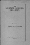 Bulletin 70 - Report on the Committee of Fifteen to consider the problems of training teachers by Eastern Illinois University