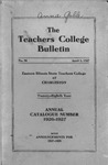 Bulletin 96 - Annual Catalogue 1926-1927 by Eastern Illinois University