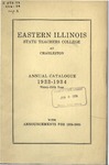 Bulletin 124 - Annual Catalogue 1933-1934 by Eastern Illinois University