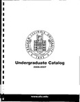 Eastern Illinois University Undergraduate Catalog 2006 - 2007 by Eastern Illinois University