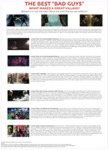 What Makes a Great Villain poster