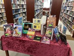 Cosplay Book Display by Sarah Johnson