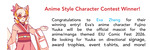 Anime Character Contest Winner by EIU Comic Fest 2026
