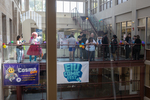 Craig Titley talks with EIU Comic Fest fans by MARCOM
