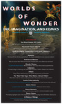 Worlds of Wonder: Ink, Imagination, and Comics Exhibit Poster by Todd Bruns