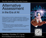 Fall 2023: Alternative Assessment in the Era of AI by Michael Gillespie, Trevor Burrows, Tim Taylor, and Angela Vietto