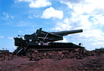 Vietnam - artillery gun by Doug Nichols