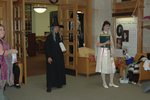 Nackil Sung and Jeanne Goble by Booth Library