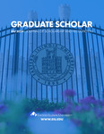 Graduate Scholar 2024: Journal of Scholarship and Recognition by Graduate School of Eastern Illinois University