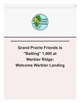 GPF Newsletter (Summer 2018) by Grand Prairie Friends