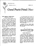 Grand Prairie Friends News (Summer 1987) by Grand Prairie Friends