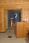 The Professor's Lectern by Booth Library