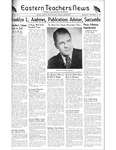 Franklyn Andrews Passing - Eastern Teachers News (September 20, 1944) by Eastern Teachers News