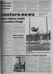 Ruth Carman Passing and Establishment of Scholarship - Eastern News (Oct. 24, 1975)