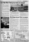 East Hall offers 'best party room on campus' - Eastern News (Oct. 7, 1977)