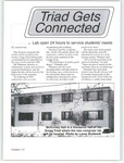 Triad Gets Connected: Lab open 24 hours to service students' needs - 1999 Warbler excerpt by Laura Irvine