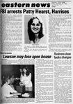 Lawson may lose open house - Eastern News (Sept. 19, 1975) by Debbie Pearson