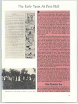 The Early Years at Pem Hall - 1968 Warbler excerpt by The Warbler