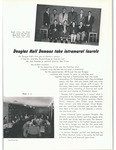Douglas Hall Demons Take Intramural Laurels - 1953 Warbler
