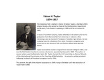 Taylor Hall Plaque by Housing & Dining