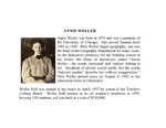 Weller Hall Plaque by Housing & Dining