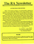 The RA Newsletter (Mar. 5, 1993) by Housing & Dining