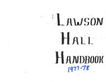 Lawson Hall Handbook 1978-1979