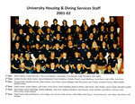 Supervisory Staff 2001-2002 by Housing & Dining